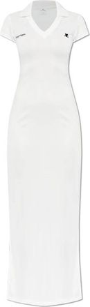 Courr&egrave;ges Polo Jurk - Dames - Maxi kleedjes - Wit - XS - Leer - Kleedjes