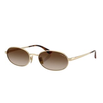 Vogue Oval Sunglasses - unisex - VOGUE - Sunglasses - Yellow - 54 MM - Accessories