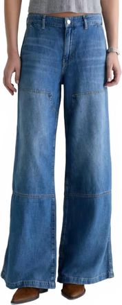 AG - Adriano Goldschmied Stella Linen Jean In Galaxy