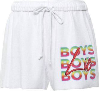 Boys Lie Womens Gotta Jet Basic Shorts In White