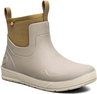 Bogs Rockaway Seamless Waterproof Chelsea Rain Boot in Taupe Multi at Nordstrom, Size 10