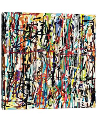 iCanvas Pollock Wink Vii By Angel Estevez Wall Art