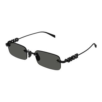Gucci Gg 1808S Zonnebrillen - unisex - Zonnebrillen - Zwart - 52 MM - Accessoires