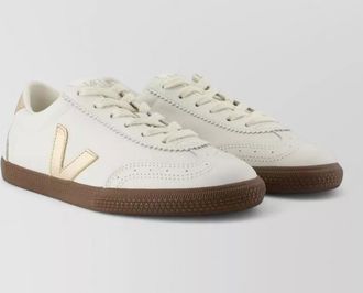 Veja leather low-top sneakers