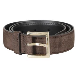 Orciani Cintura Nabucco - Dames - Accessoires - Bruin - Maat: 85 CM Leer