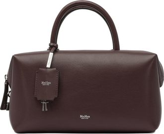 Max Mara Satchel Handbag Handbags Bordeaux-Donna