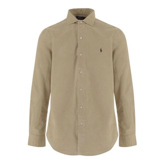 Polo Ralph Lauren Casual Shirts - Heren - Casual Overhemden - Beige - XL - Overhemden