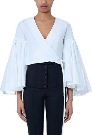 Jacquemus White Classic Short Sleeve Crew Neck Top