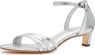 Bernardo Lima Womens Sandals Silver : 9.5 M, Leather