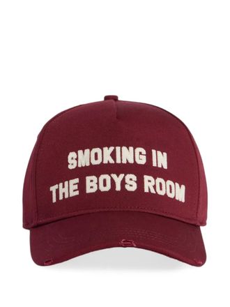 Dsquared2 slogan-embroidered baseball cap