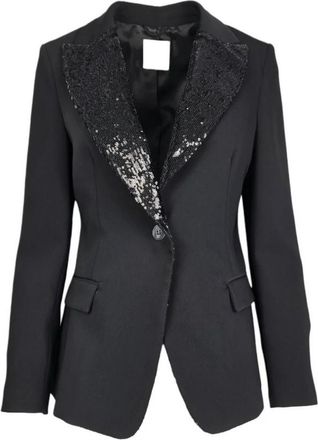 Kiltie Jassen Zwart - Dames - Blazers - Zwart - XL - Jassen