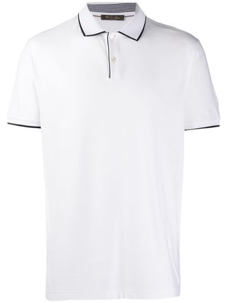 Loro Piana short-sleeve polo shirt - White