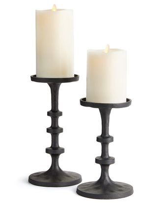 Napa Home & Garden Abacus Petite Candle Stands, Set Of 2