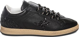 Ama brand Sun Sneakers - Dames - Sneakers - Zwart - 36 EU - Leer - Schoenen
