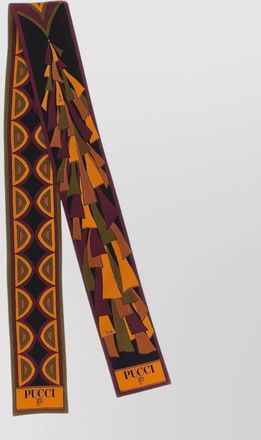 Pucci silk printed scarf
