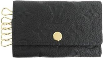 Louis Vuitton Pre-owned Accessories, female, Black, Size: ONE SIZE Pre-owned Keycase