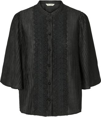 Rue de Femme Mujer, Blusas y Camisas, Negro, Talla: XS