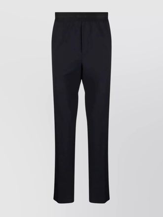 Msgm virgin wool slim-fit trousers