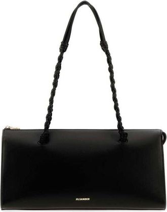 Jil Sander Tangle Tent Shoulder Bag Black