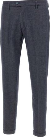 Re-hash Mucha-10 Broeken - Heren - Chinos - Blauw - W31 - Katoen - Broeken