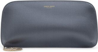 Giorgio Armani Grey Viscose Handbag