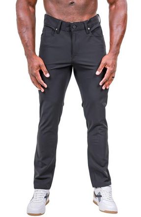 Maceoo Marthyr Slim Fit Pants in Black at Nordstrom, Size 34