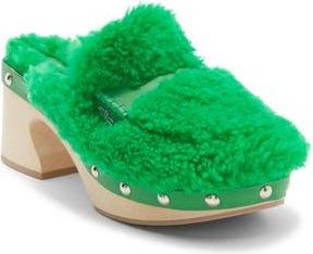Longchamp Fleece Clog in Lawn at Nordstrom Rack, Size 9Us / 40Eu