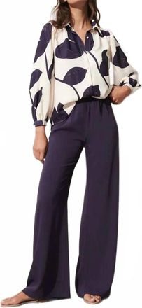 Figue Devon Pant In Royal Dusk