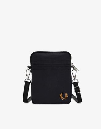 Fred Perry Mens Fred Perry Brentham Small Side Bag - Black