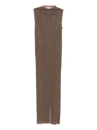 L&rsquo;Id&eacute;e Dirty Martini maxi dress - Grey