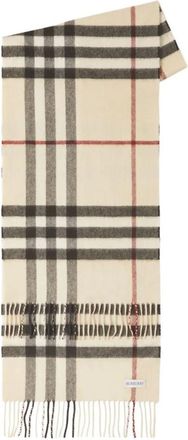 Burberry Rectangular Check Cashmere Scarf Accessories