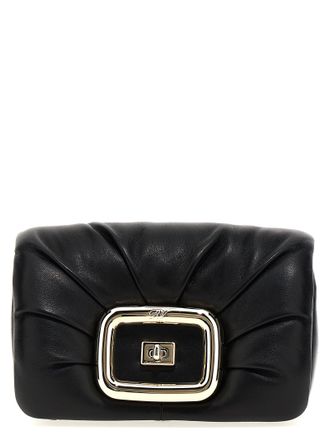 Roger Vivier Mini Viv Crossbody Bags Black