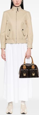 Louis Vuitton Pre-owned Womens Mini Sac Hl Satchel - Brown Textile - One Size