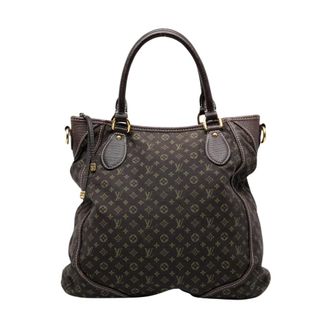 Louis Vuitton Pre-owned Handbags, female, Brown, Size: ONE SIZE Pre-owned Printed Pattern Tote Bag