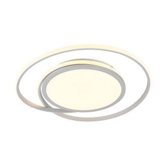 Lucande L&aacute;mpara De Techo Led noud En Gris Metal - Lucande
