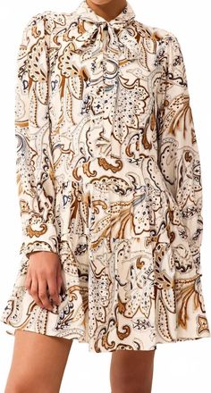 Marie Oliver Ulaine Mini Dress In Trinity