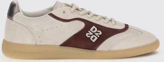 Dsquared2 Sneakers basse in pelle di vitello con motivo monogram e effetto usurato