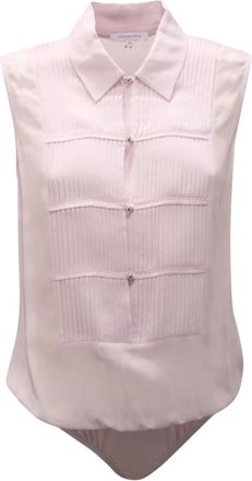 Patrizia Pepe Seashell Lilac Wo Shirt Body - Dames - Bodies - Roze - XS - Tops
