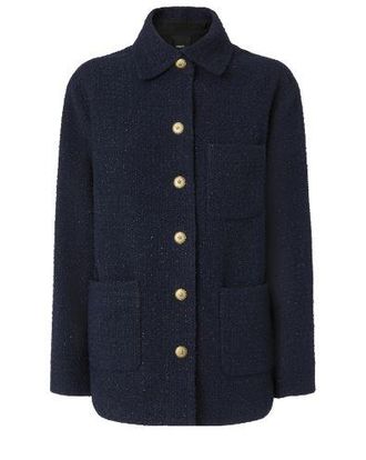 Pinko Jackets Blu Tenebra