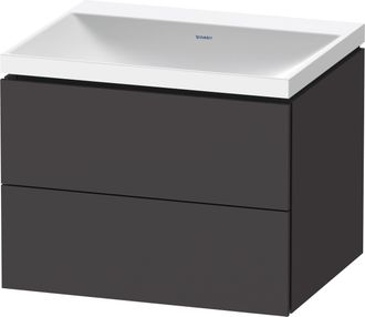 Duravit Duravit L-cube Conjunto En C Suspendido, 2 Cajones, Sin