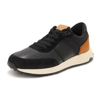 Tod's Tods, Sneakers, male, Black, Size: 10 US Running Mid Volume Sneakers