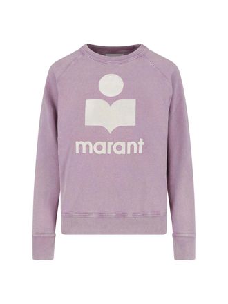 Isabel Marant Pink Milly Cotton Crewneck Sweatshirt
