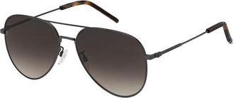 Tommy Hilfiger TH 2111/G/S Asian Fit SVK/HA Mens Sunglasses Silver Size 60