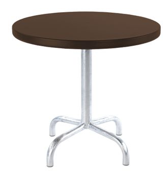 Schubiger M&ouml;bel Metall-Beistelltisch S&auml;ntis Rund