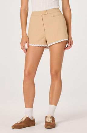 ASTR the Label Kya Mini Shorts in Taupe at Nordstrom, Size X-Small