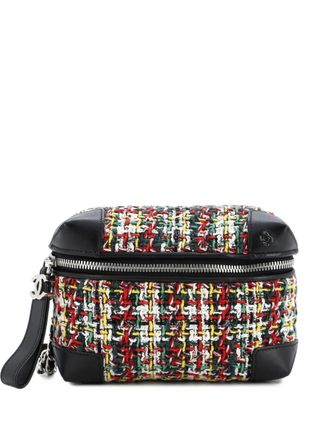 Chanel Street Allure Waist Bag Quilted Tweed belt bag - Nero