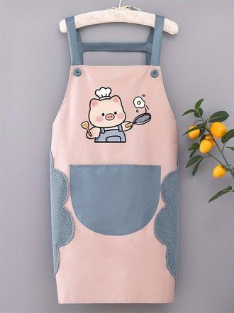 OEM 3 Delantales Espaciosos Con Bolsillos, Delantal De Cocina Lavable, Dise&ntilde;o Sin Mangas, Adecuado Para El Sector De La Hosteler&iacute;a