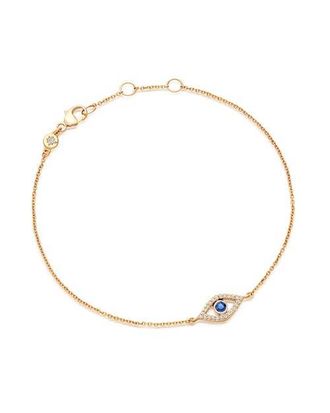 Astley Clarke Solid Gold Sapphire Evil Eye Lab Grown Diamond Bracelet at Nordstrom