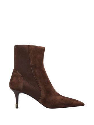 Furla Aria Suede Ankle Boots