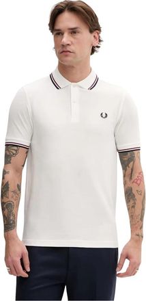 Fred Perry Polo Shirts - Heren - Polos - Wit - XL - Tops